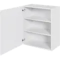 Multi-Living overskab hvid folie m/2 hylder