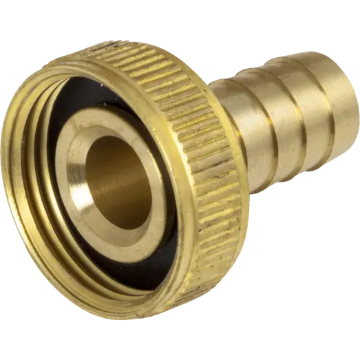 Slangeforskruning 3/4"x1/2" messing 