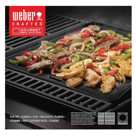 Weber Crafted stegeplade