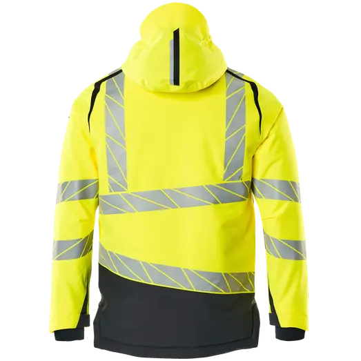 Mascot Accelerate Safe vinterjakke hi-vis gul/mørk marine