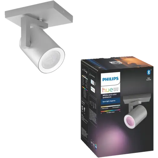 Philips Hue Argenta enkelt spot GU10 LED