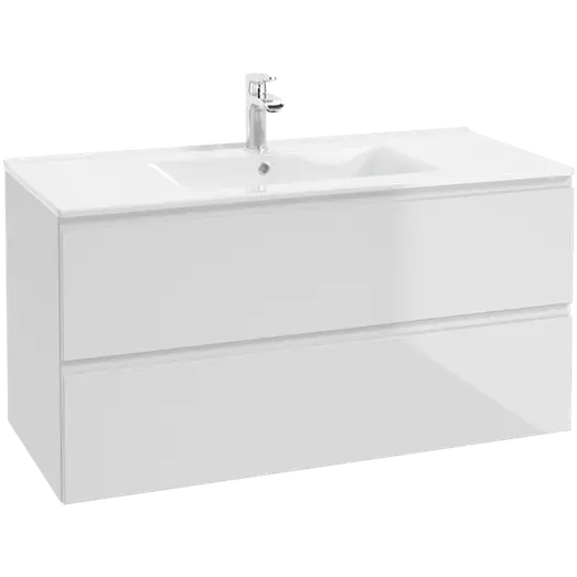 Milobad badmiljø Reno 100 cm hvid højglans