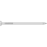 Simpson strong-tie firkant søm blank