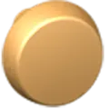 Scanbad Dot knopgreb Ø36 mm messing