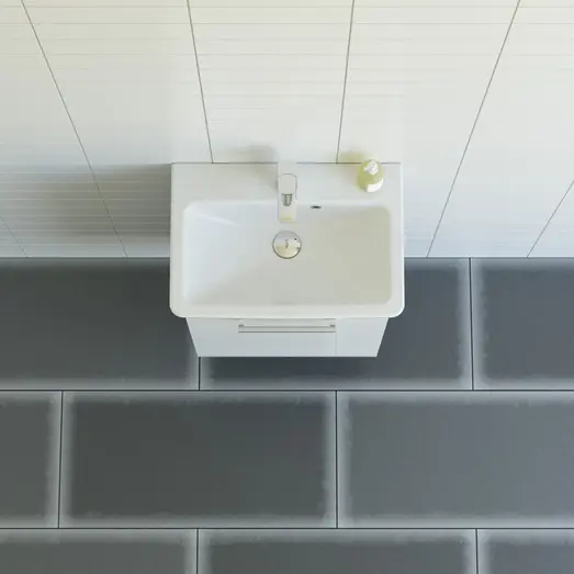 Scanbad Multo+ vaskeskab m/Lotto vask 55 cm hvid højglans