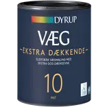 Dyrup vægmaling ekstra dækkende 10 hvid