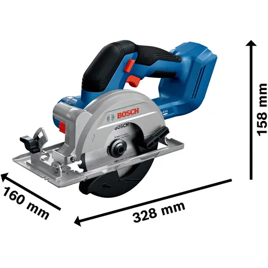 Bosch GKS 18V-51 rundsav solo