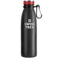 SwissTech termo drikkeflaske sort 500ml.