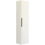Scanbad NOW højskab m/enkelt låge 176x40x35 cm mat hvid, glat front