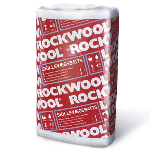 Rockwool skillevægsbatt 45x455x1000 mm