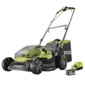 Ryobi RY18LMX37A-150 plæneklipper 1x5.0 Ah batteri og lader 18V ONE+