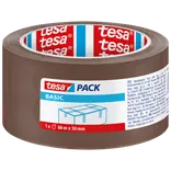 Tesapack® Basic pakketape 50 mm x 66 m brun