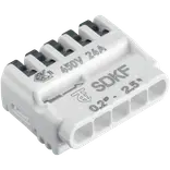 E-Line fjeder samlemuffe 5-polet 5 stk