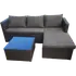 Sejerø sofasæt med bord sort
