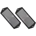 Reflekser 104x40 mm hvid 2 stk