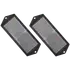 Reflekser 104x40 mm hvid 2 stk