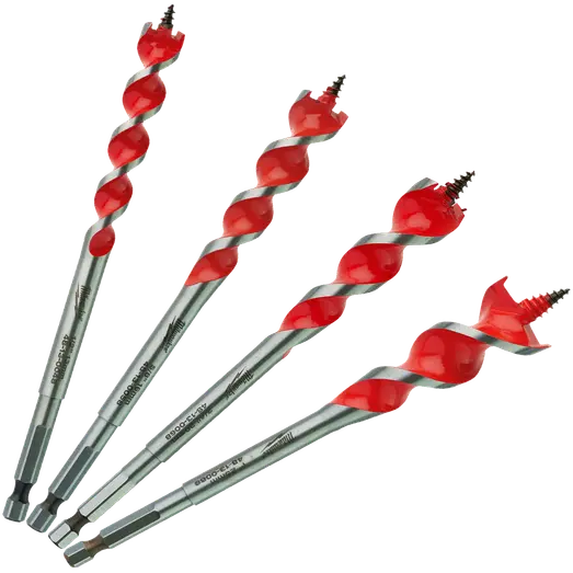 Milwaukee speed feed fladborsæt 4 dele