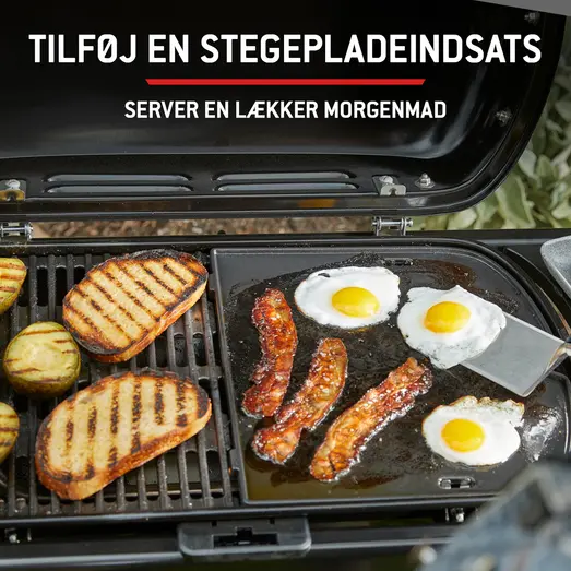 Weber Traveler gasgrill sort