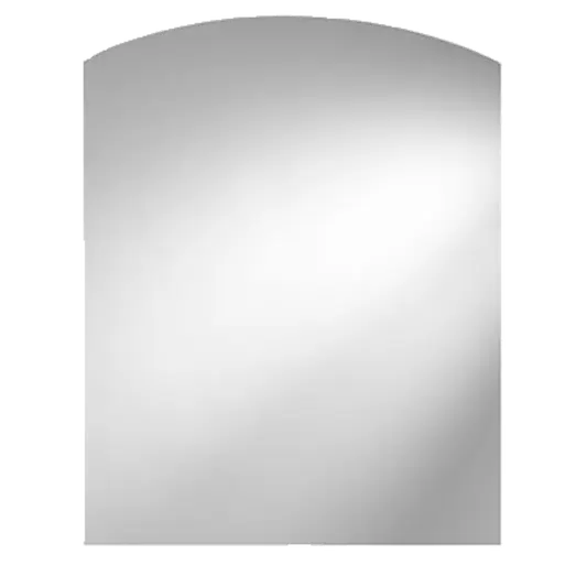 Varde gulvplade klar glas, 85 x 110 cm