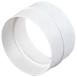 Duka samlemuffe Ø125 mm hvid
