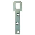 Hængeblik 86x22 mm 2 stk elforzinket