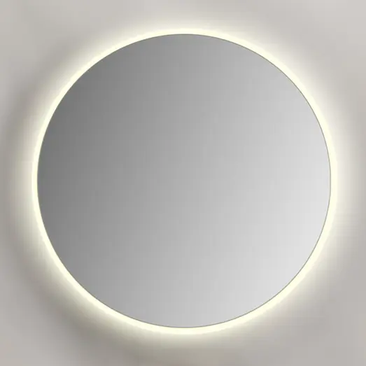 Milobad CL065-1 spejl m/LED frosted Ø80 cm