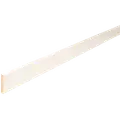Ht 33H Fyr Forkantliste M/1 Rund Kant - Hvid - 5X27X1200 Mm .