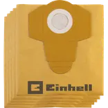 Einhell støvposefilter 25 L til våd/tør støvsuger 5 stk.
