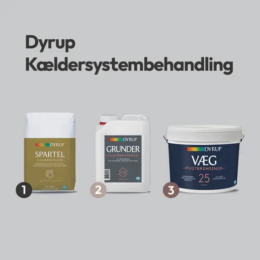 Dyrup spartel fugtbremsende 5 kg