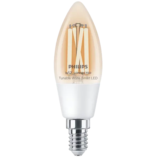 Philips Smart WiZ white LED pære E14 4,9W kerte klar
