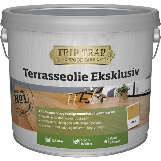 Trip Trap terrasseolie nyatoh