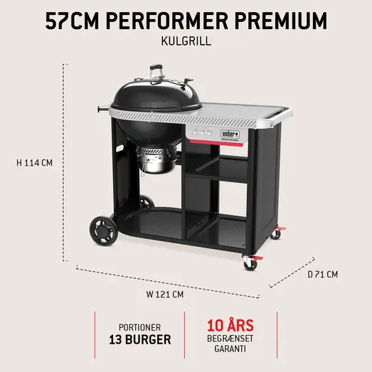 Weber® Perfomer Premium Kulgrill