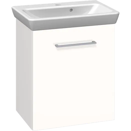 Scanbad Multo+ vaskeskab m/Lotto vask 55 cm hvid højglans