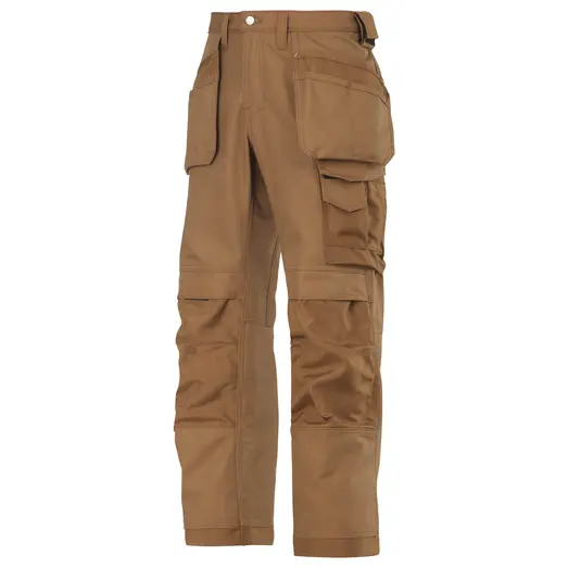 Snickers Workwear håndværkerbukser brun