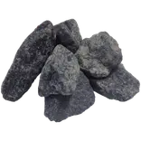 Store sorte granitskærver (jernbaneskærver). BigBag á 1000 kg