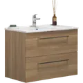 Scanbad Multo vaskeskab m/vask varm eg