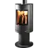 Westfire Uniq 36 piedestal brændeovn sort