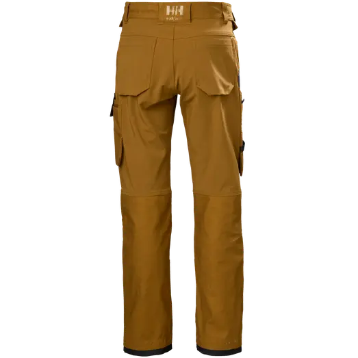 HH Workwear Oxford 4X HH Connect™ arbejdsbukser brun/sort