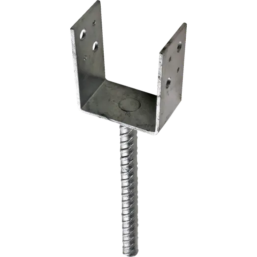PN stolpefod U-form H90xB50 L200 mm