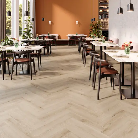 Cello Mantaro Pecan vinylgulv sildeben 5x125x625 mm