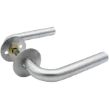 Jasa Neptun dørgreb - CC 38 mm - børstet stål Ø15,7x6,5 mm