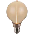 Nordlux Deco E27 G95 dash dim dekorativ pære 1800K ravfarvet