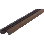 Fibrotech afslutningsliste t/Premium og Proff 22x25x3000 mm smoked oak