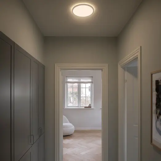 Nordlux Oja 29 LED plafond IP54 3000/4000K hvid
