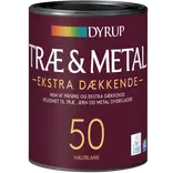Dyrup træ og metalmaling ekstra dækkende 50 ral 9010