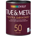 Dyrup træ og metalmaling ekstra dækkende 50 ral 9010
