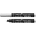 Pica classic permanent marker rund spids 1-4 mm hvid