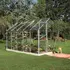 Halls Popular 106 6,2 m² alu 3 mm hærdet glas