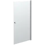 Scanbad brusedør A - klart glas 200 x 99 cm
