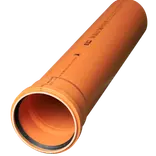 Kaczmarek PVC-U SN8 afløbsrør 110 x 500 mm